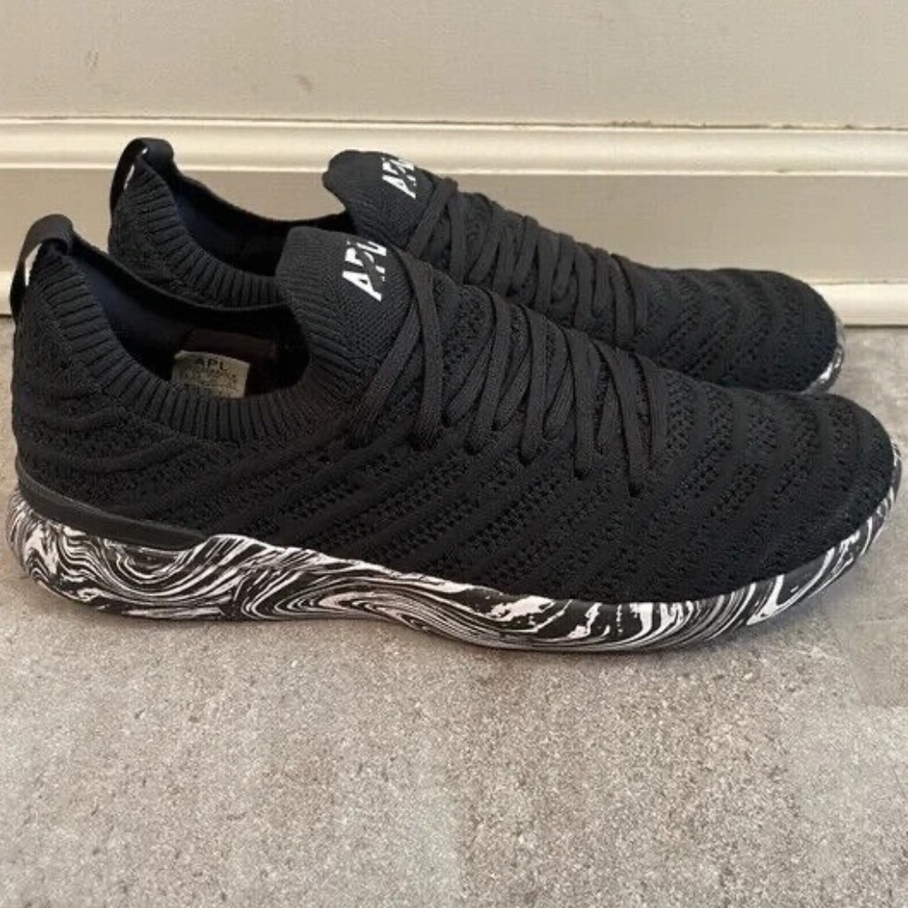 Men’s APL TechLoom Wave Black/ Marble Design